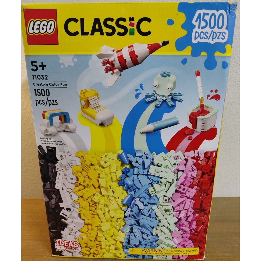 LEGO Classic Creative Color Fun 11032 1500 Pieces NEW SEALED Retired Set - Picture 4 of 7